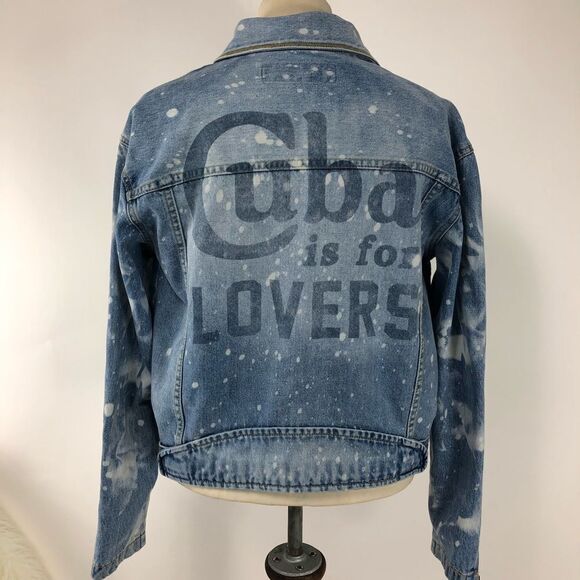 The Laundry Room Cuba is For Lovers Jacket. Size S